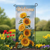 Welcome Sunflowers Garden Banner