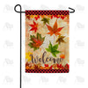 Fall Leaves Welcome Autumn Double Sided Garden Flag