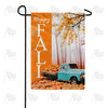 Pumpkin Truck Overload Double Sided Garden Flag