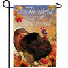 Patriotic Tom Turkey Double Sided Garden Flag