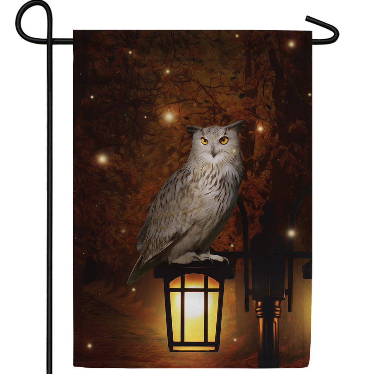 Hoot Goes There? Double Sided Garden Flag