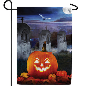 The Great Pumpkin Double Sided Garden Flag