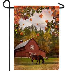 Autumn Grazing Double Sided Garden Flag