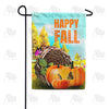Fall Wicker Basket Double Sided Garden Flag