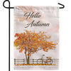 Autumn Breeze Bike Ride Double Sided Garden Flag