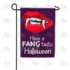 Fangtastic Halloween Double Sided Garden Flag