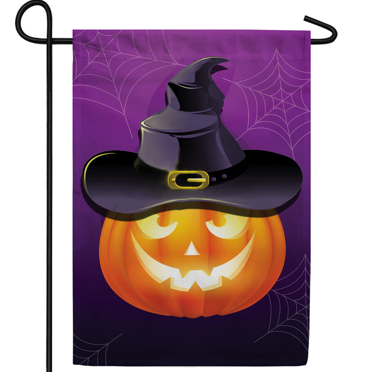 Jack O Lantern Double Sided Garden Flag