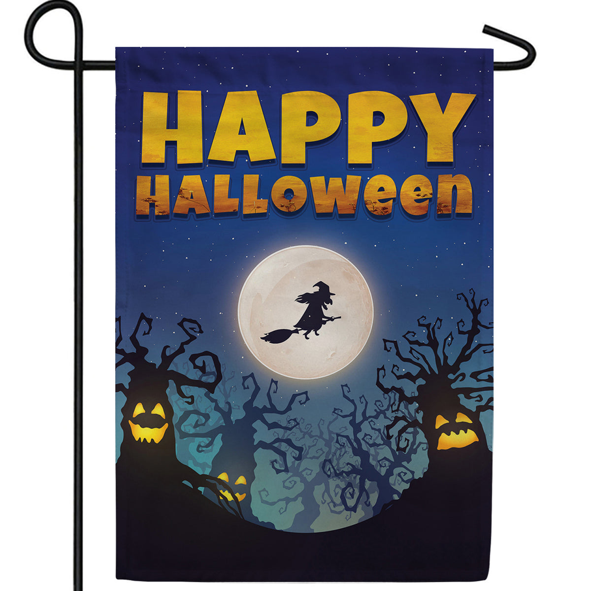 Spooky Trees Double Sided Garden Flag