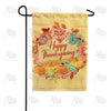 Thanksgiving Love & Gourds Double Sided Garden Flag