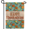 Thanksgiving Foods Double Sided Garden Flag
