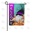 Gnome On Haunted Trail Double Sided Garden Flag