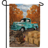 Old Pick Up Truck Double Sided Garden Flag