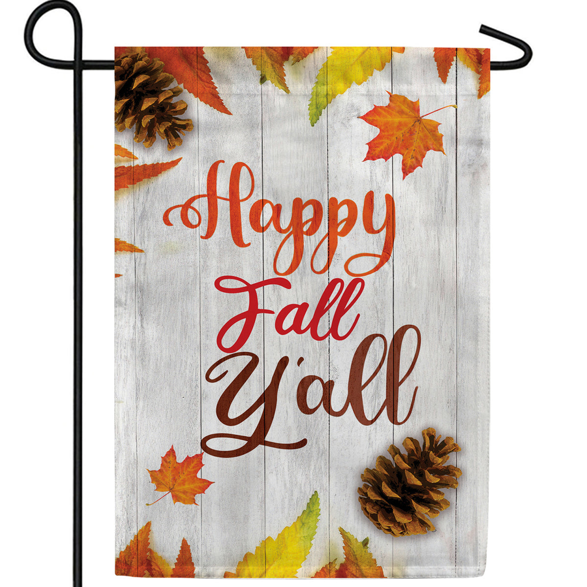 America Forever Happy Fall Y'all Double Sided Garden Flag