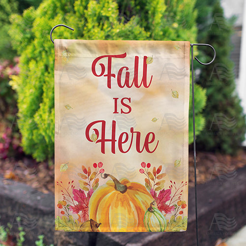 Fall's Arrival Double Sided Garden Flag