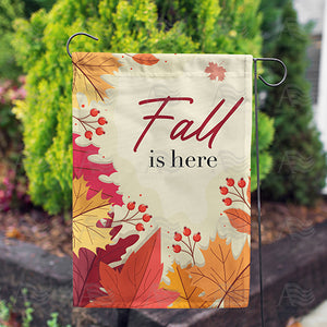 Fall Has Arrived Double Sided Garden Flag