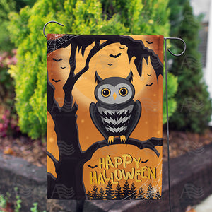 Who's Ready For Halloween? Double Sided Garden Flag
