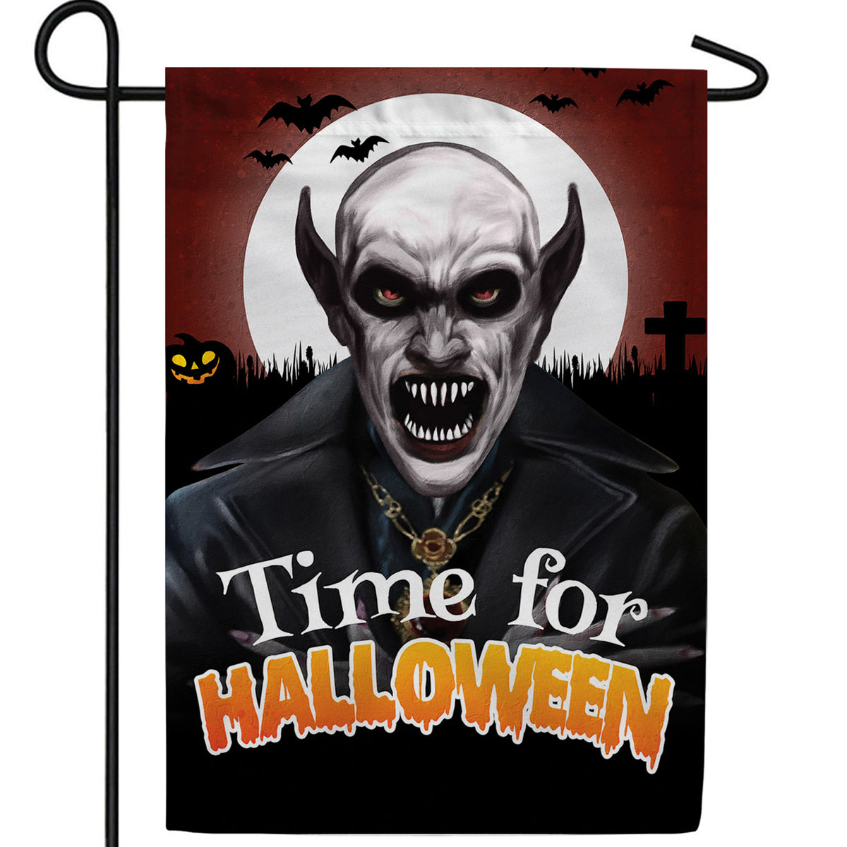 Vampire's Favorite Holiday Double Sided Garden Flag