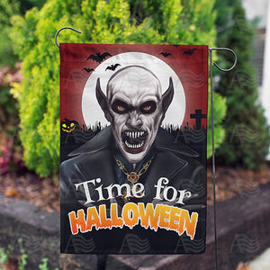 Vampire's Favorite Holiday Double Sided Garden Flag