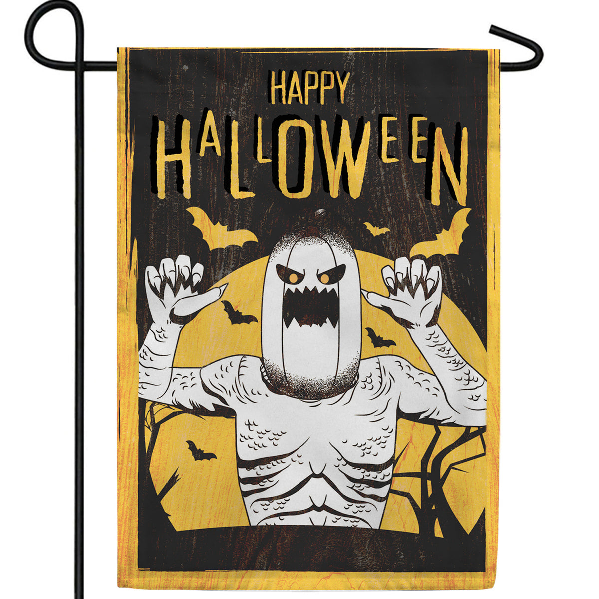 Halloween Monster Double Sided Garden Flag