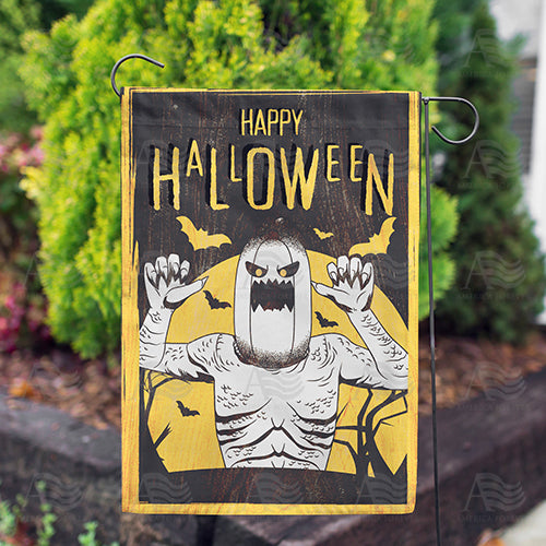 Halloween Monster Double Sided Garden Flag