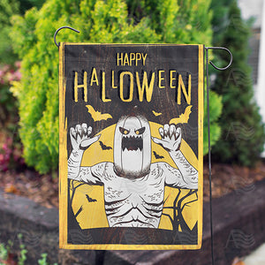 Halloween Monster Double Sided Garden Flag