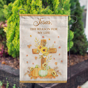 I Live For Jesus Double Sided Garden Flag