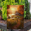Autumn Sunset Double Sided Garden Flag