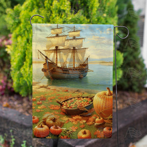 Mayflower Double Sided Garden Flag