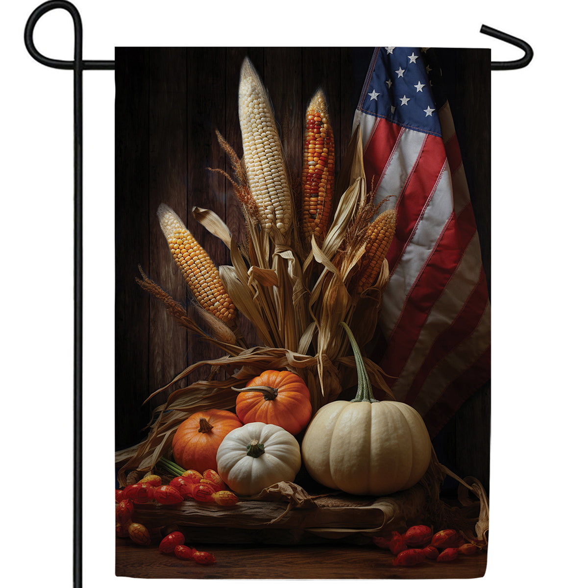 Proudly Grown In America Double Sided Garden Flag