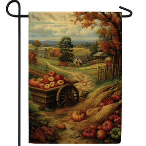 Peaceful Autumn Valley Double Sided Garden Flag