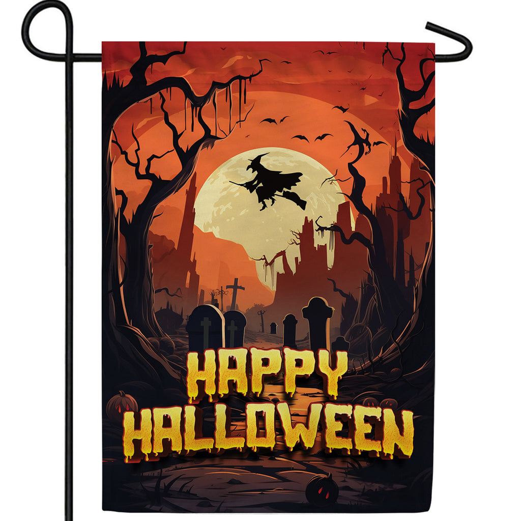 Fright Night Flight Double Sided Garden Flag