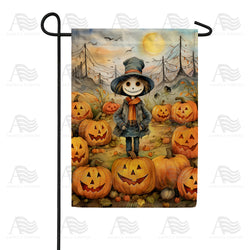 Penelope's Pumpkin Patch Double Sided Garden Flag