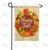 Happy Fall Wreath Double Sided Garden Flag 
