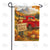 Welcome Fall Red Truck Scarecrow Double Sided Garden Flag