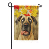 Fall Great Dane with Ladybug Garden Flag