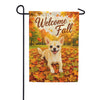 Welcome Fall Chihuahua Garden Flag