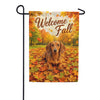Welcome Fall Dog Dachshund Garden Flag