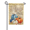 Happy Fall Pumpkins Autumn Harvest Garden Flag