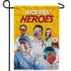 A World Of Heroes Double Sided Garden Flag