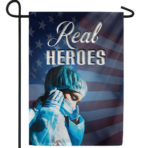 Preparing For Fight Of Life Double Sided Garden Flag