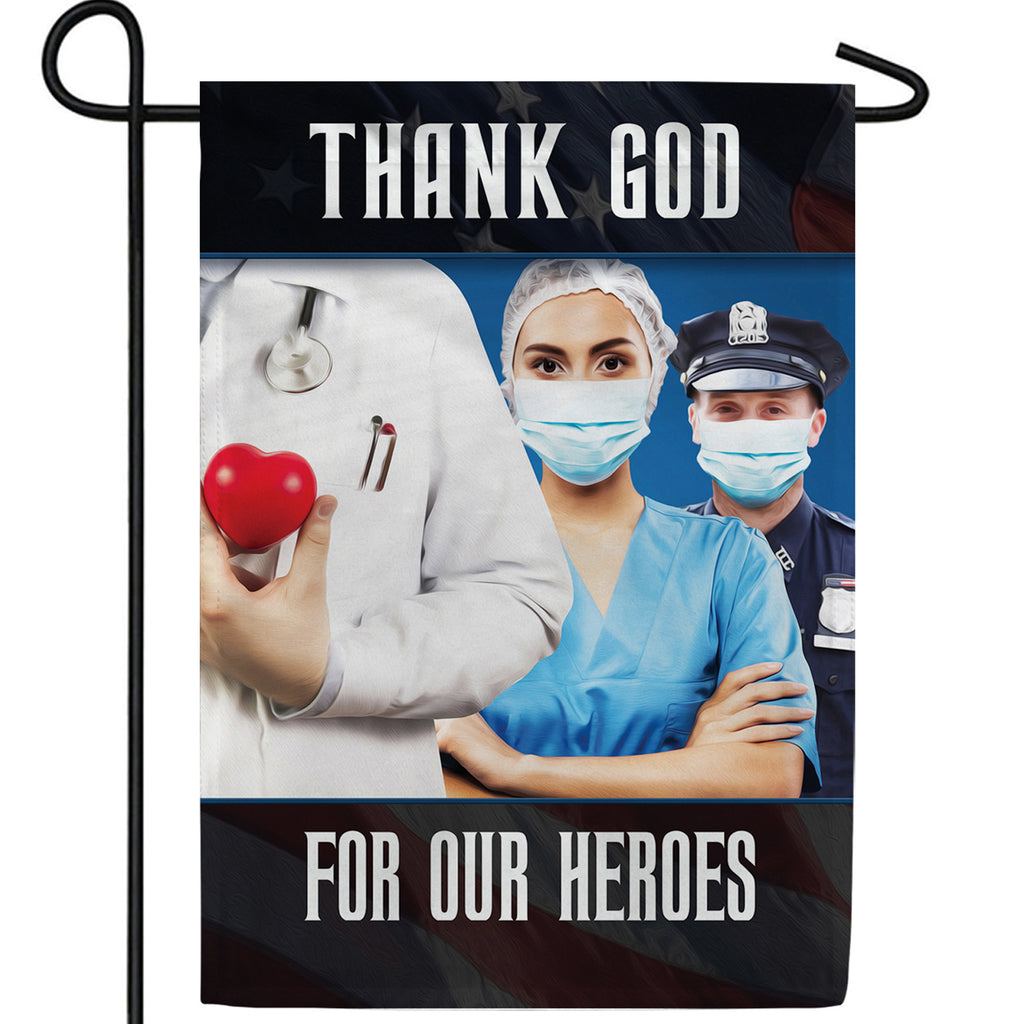 Giving Their All For All Of Us Double Sided Garden Flag