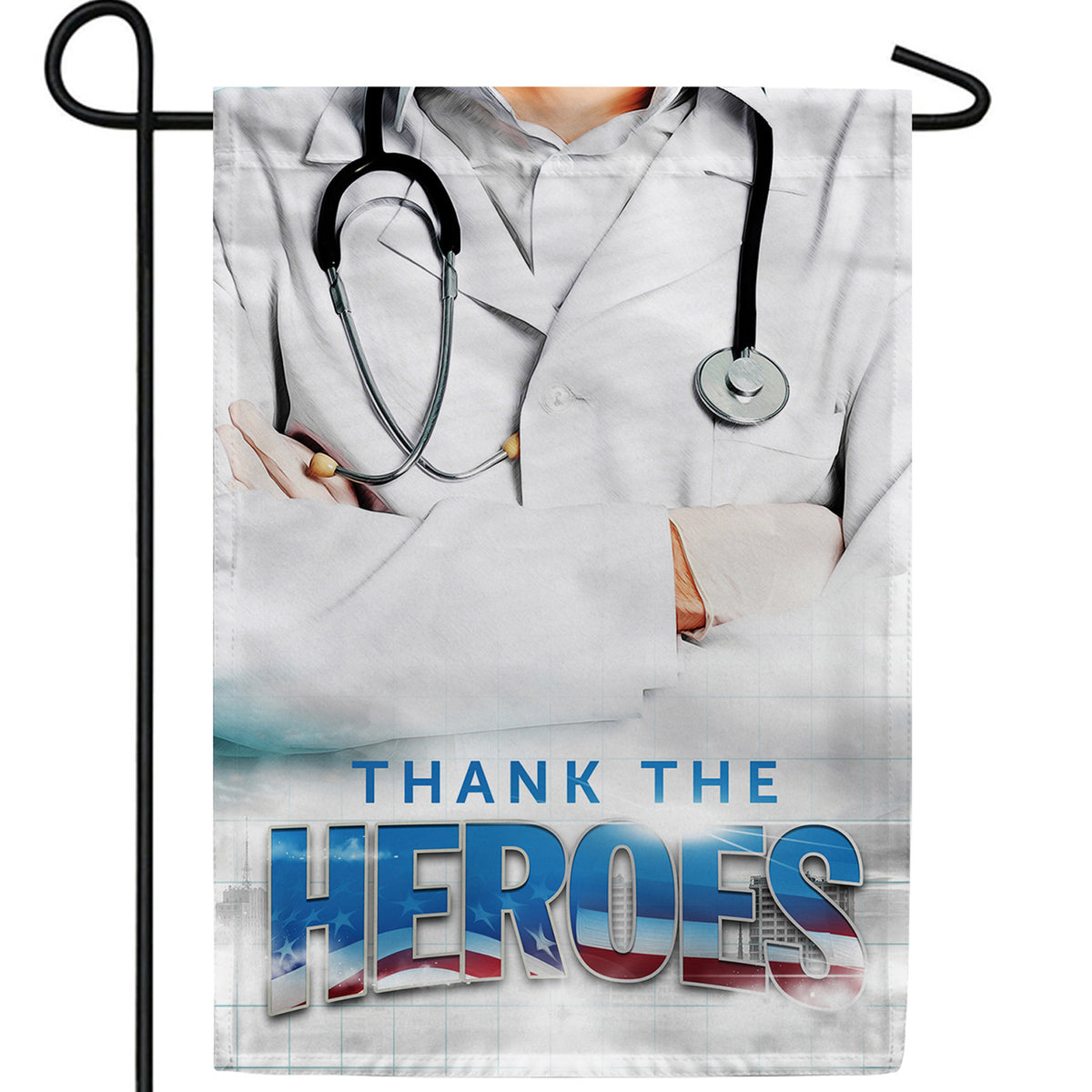 Determined To Prevail Double Sided Garden Flag