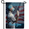 Praying For Guidance Double Sided Garden Flag