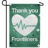 Thank You Frontliners Double Sided Garden Flag