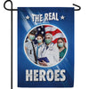 The Real Masked Heroes Double Sided Garden Flag