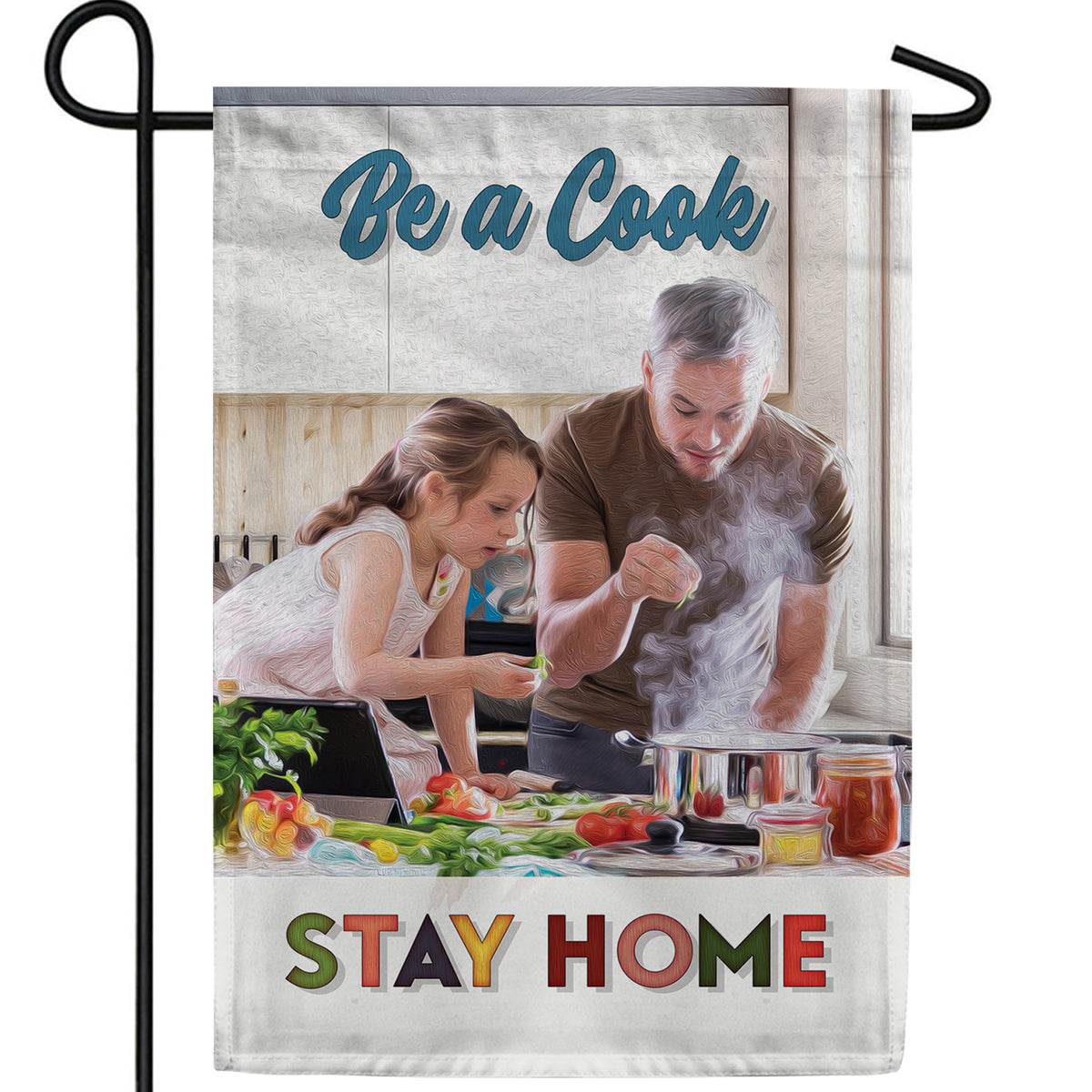Your Recipe For Life Double Sided Garden Flag