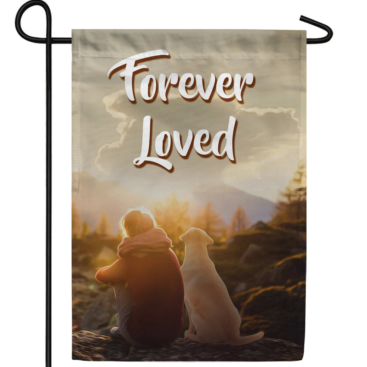 By My Side Always Double Sided Garden Flag