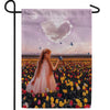 Butterfly Kisses Double Sided Garden Flag