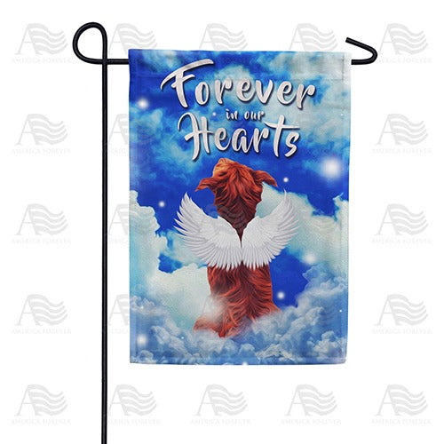 Angelic Dog Double Sided Garden Flag