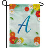 Bright Cosmos Monogram Double Sided Garden Flag